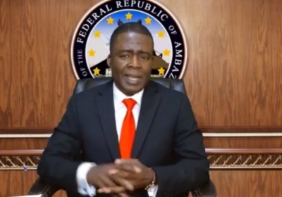 PRESIDENTE DA REPÚBLICA FEDERAL DA AMBAZÔNIA SAMUEL IKOME SAKO